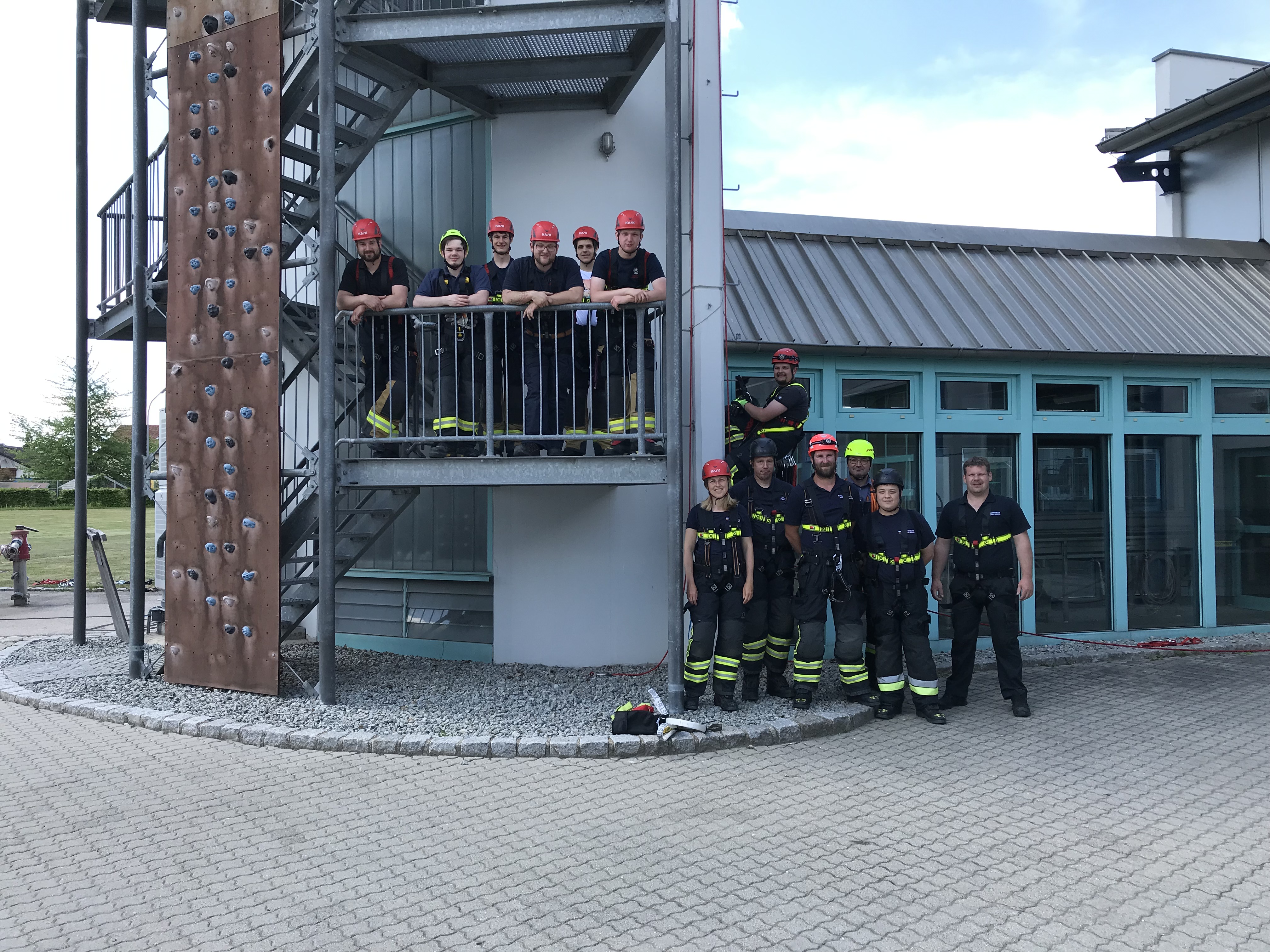 Freiwillige Feuerwehr Landkreis Kelheim: Absturzsicherungslehrgang 2022