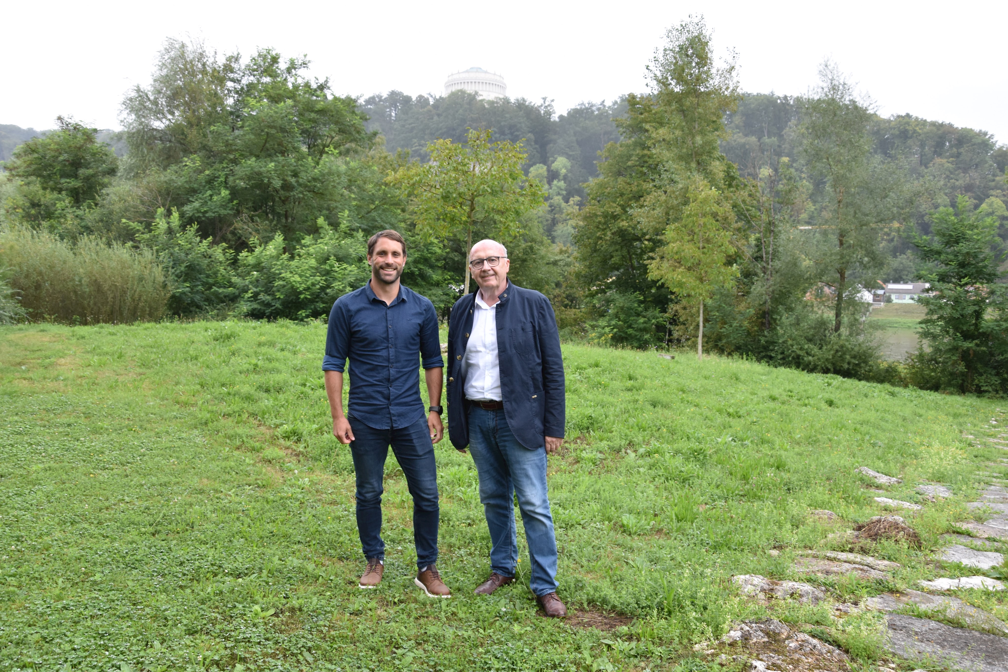 Landrat empfängt Einrichtungsleiter Lukas Kistenpfennig