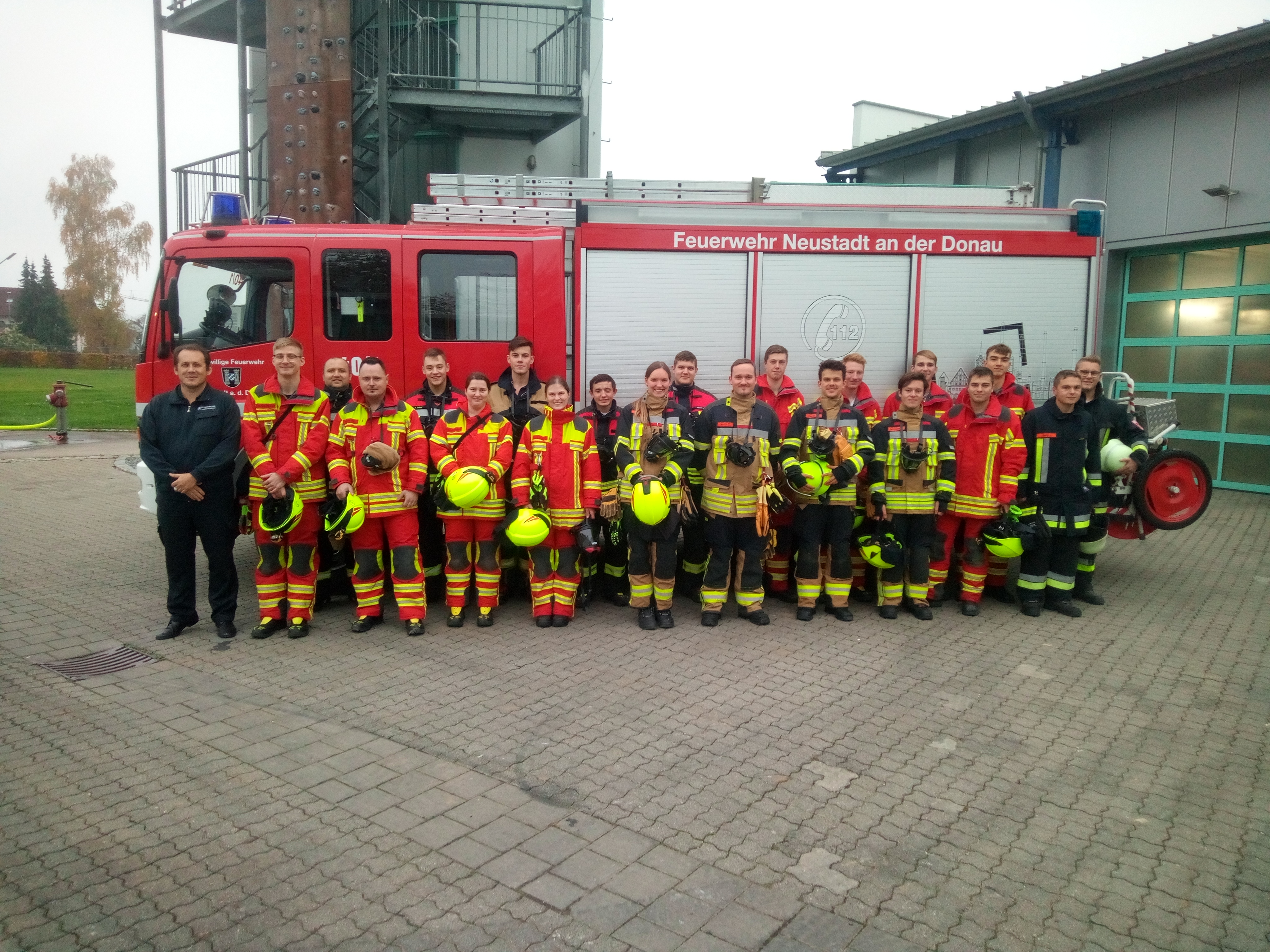 Atemschutzgeräteträgerlehrgang in Neustadt an der Donau