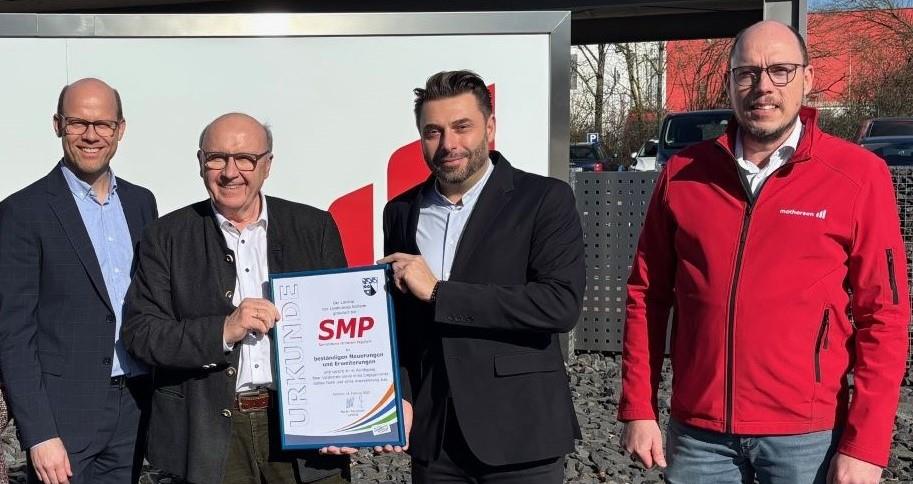 Betriebsbesuch bei der SMP Deutschland GmbH in Neustadt